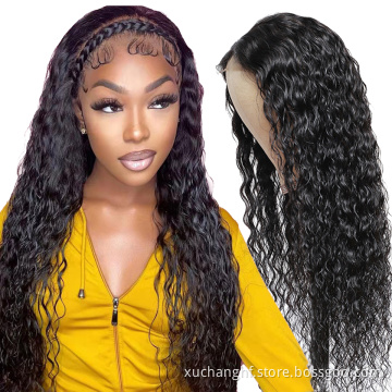Cheap Customized Wig With 150 180 300 Density on Your Request, 4*4 13*4 Lace Frontal Brazilian Virgin Human Hair Wig